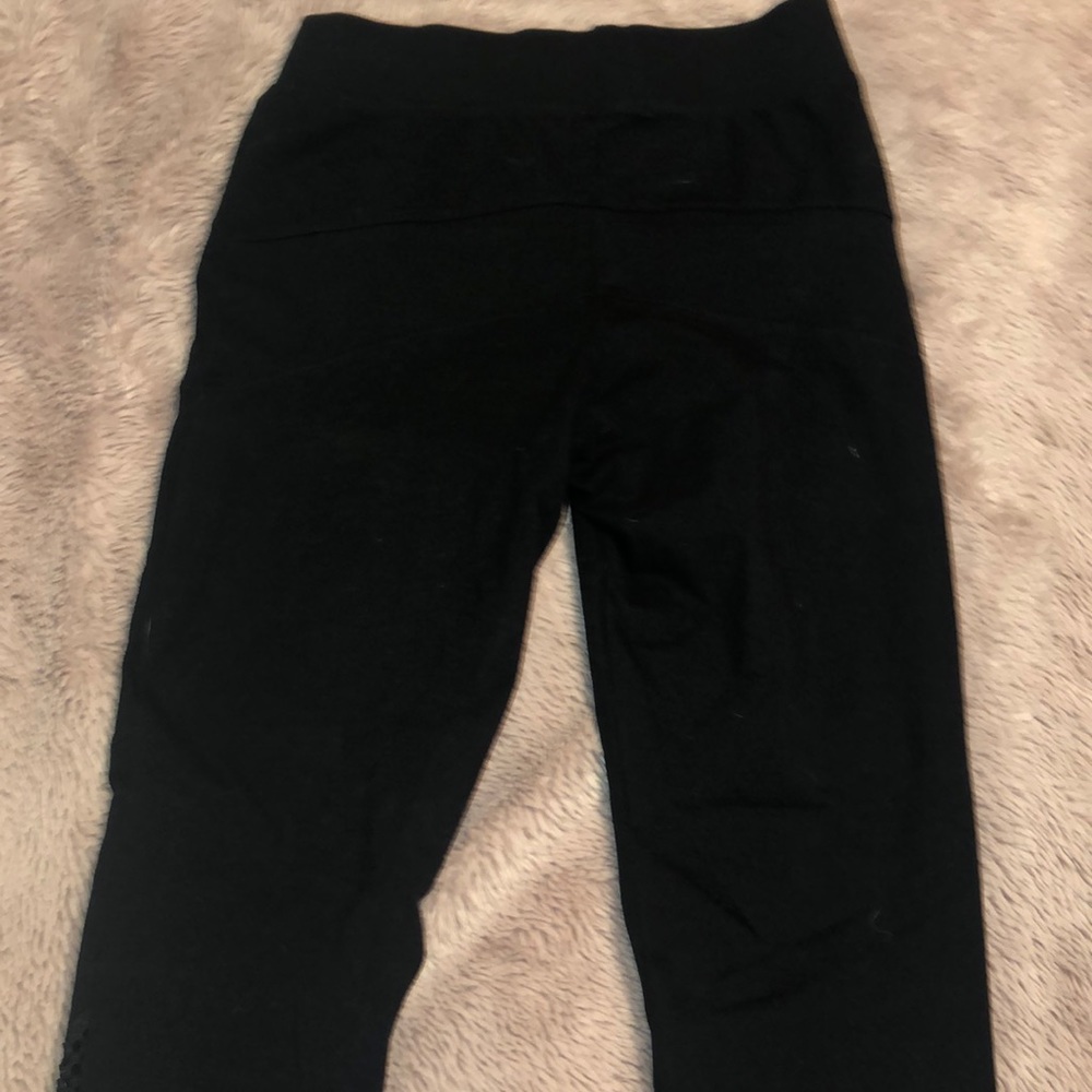 Gong streetwear black tights